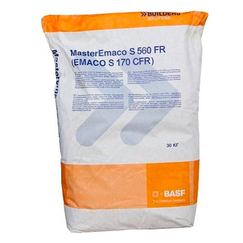 MasterEmaco S 560 FR (Emaco S170 CFR), сухая смесь, тиксотропная, мешок 30 кг