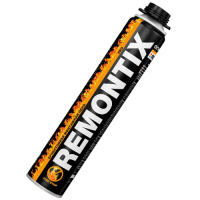 REMONTIX Pro Fire Stop огнестойкая пистолетная пена, баллон 750 мл