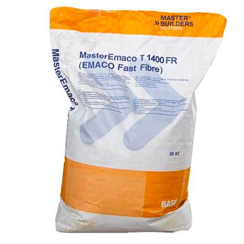 MasterEmaco T 1400 FR (Emaco Fast Fibre), сухая смесь, наливная, мешок 30 кг