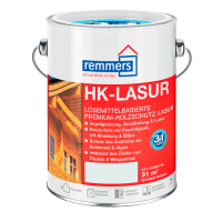 Remmers HK-Lasur (ХК-Лазурь), атмосферостойкая декоративная лазурь, цвет cеребристо-серый, ведро 0,75 л