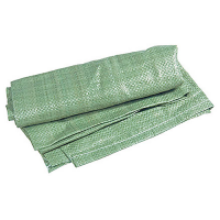 Мешок для строительного мусора полипропиленовый тканный (зеленый), 50х90 см