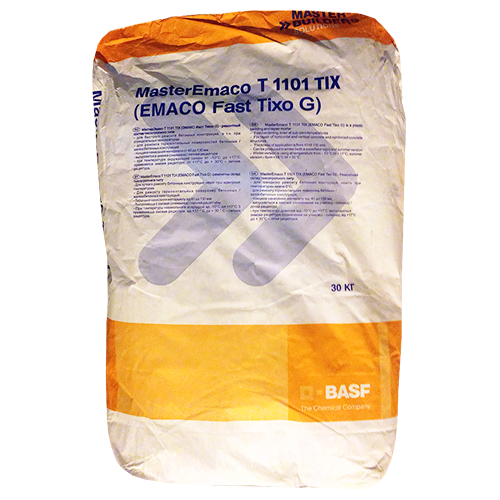 MasterEmaco T 1101 Tix (Emaco Fast Tixo G), сухая смесь, тиксотропная, мешок 30 кг